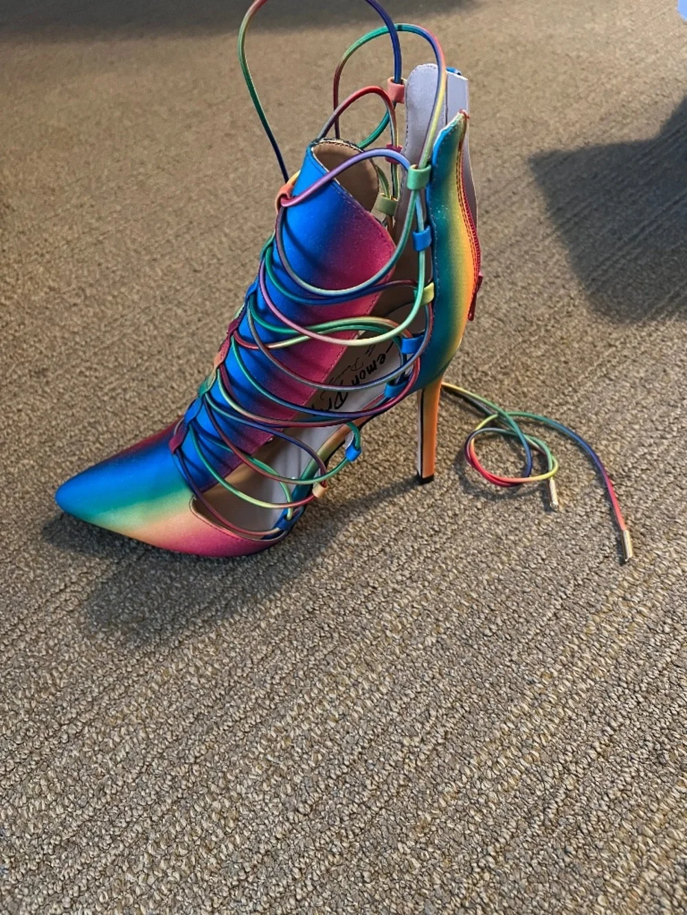Brand New Rainbow Pumps